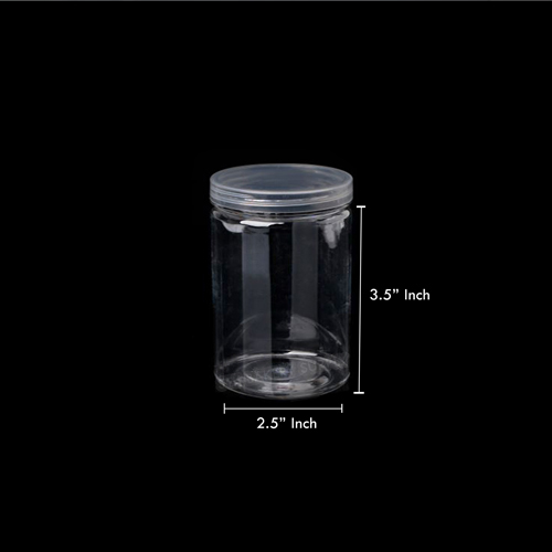 ACRYLIC COOKIE BOX - CYLINDER HE 008 5.8 x 10.3CM(1 X 200 )