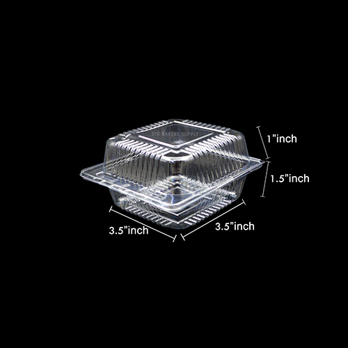 PLASTIC PACKING CAKE BOX J-337/MKS-009 50PCS (1x60)