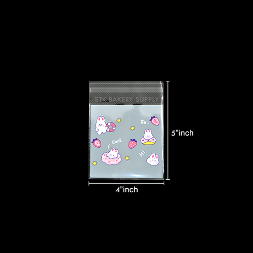 PLASTIC COOKIES BAG 10X10CM (4&quot;X4&quot;) 100PCS~