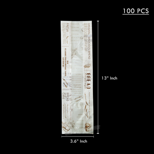 PLASTIC BREAD BAG Y 1024E BAG (9X33.5CM) (2280500871) 100PCS