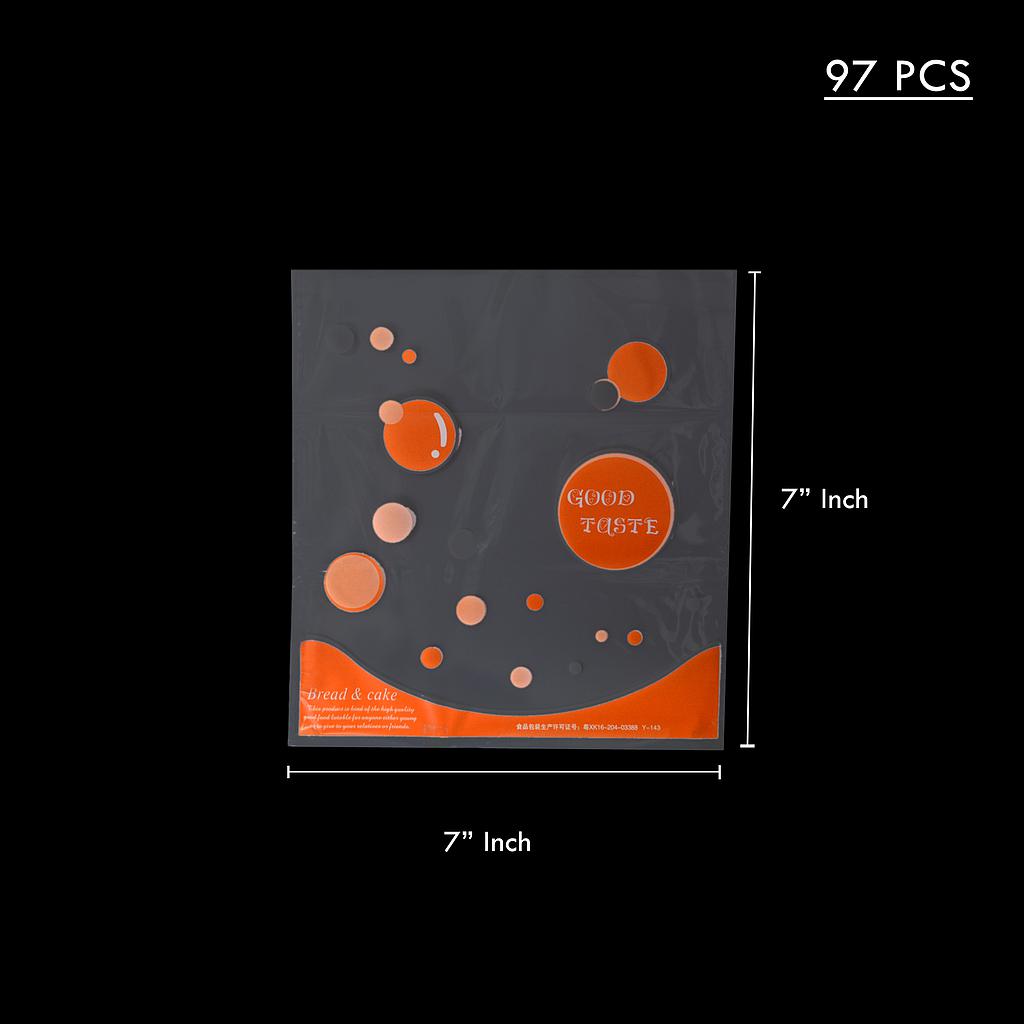 PLASTIC BAG( Y142,Y143 ,Y181,Y1216,Y 1220)BAG (18.5x19+2cm) 90~100PCS