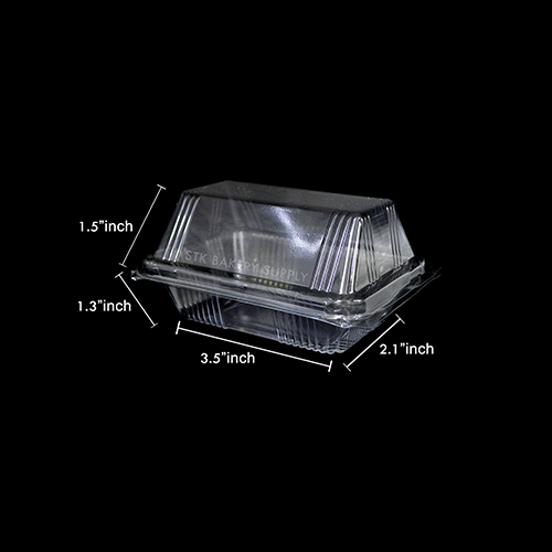 PLASTIC PACKING CAKE BOX ZX020(NEW) 100PCS (1×12)