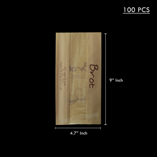 PAPER BAG BROWN ZMB 009 BAG CARD 12x23.5cm (2280500608) 100PCS