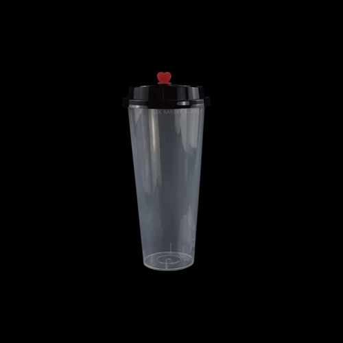 DISPOSABLE PLASTIC JUICE CUP (STRING) 700ML 10PCS (1 x 10)