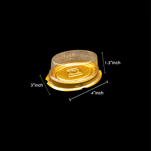 PLASTIC PACKING CAKE BOX A-018 100PC (1 x 3600)