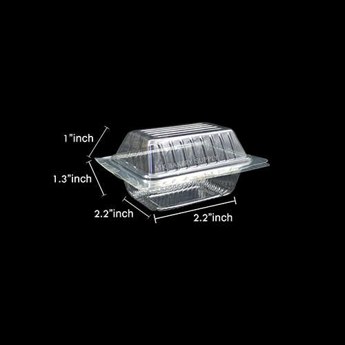 PLASTIC PACKING CAKE BOX - M1A 100PCS