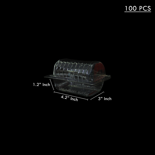 PLASTIC PACKING CAKE BOX - M14 (1 X 1700) 100PCS