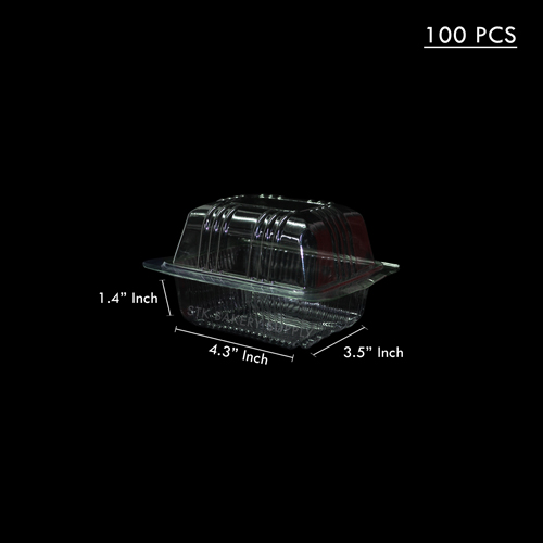 PLASTIC PACKING CAKE BOX - M24 (1 X 2400) 100PCS
