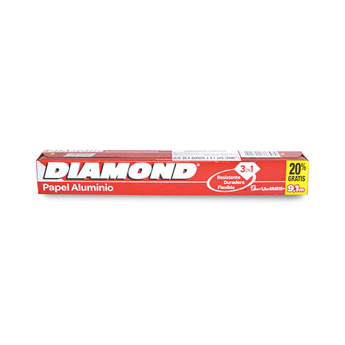 DIAMOND ALUMINIUM FOIL 12&quot; 30SQ.FT