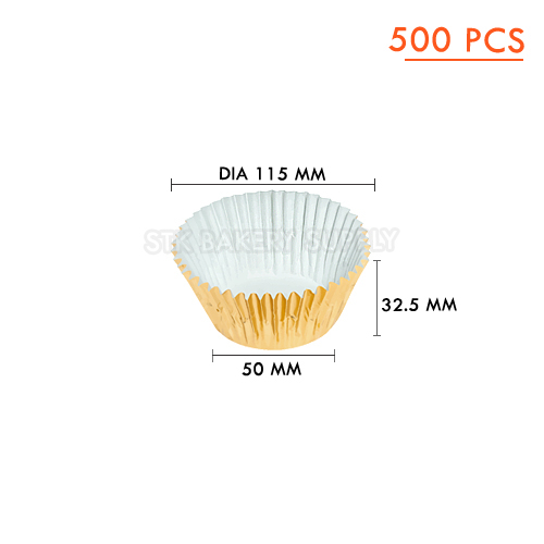 ALUMINIUM CUP CAKE SS-3219 (GOLD)(1 x 16 )-500 pcs WS