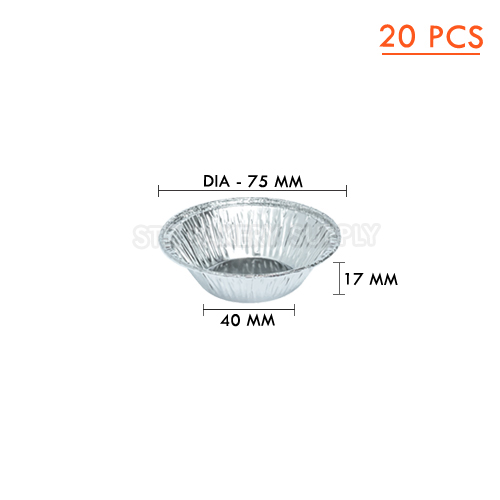 ALUMINIUM TRAY 75*40*17cm 40 ml (1080)SS-3011 20 PCS (1 x 50) WS