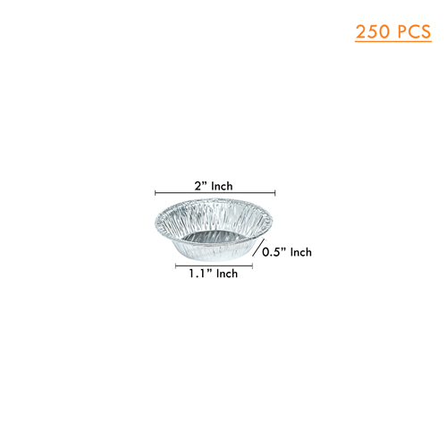 ALUMINIUM CUP - ROUND 35 x 31 x 47 CM (Y 1) 250PCS (1 X 40)