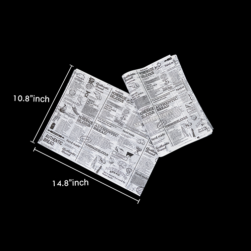 OIL PROOF PAD PAPER (BURGER PAPER) 28x38CM FY3, FY6, FY7 (100PCS) (1 x 10)