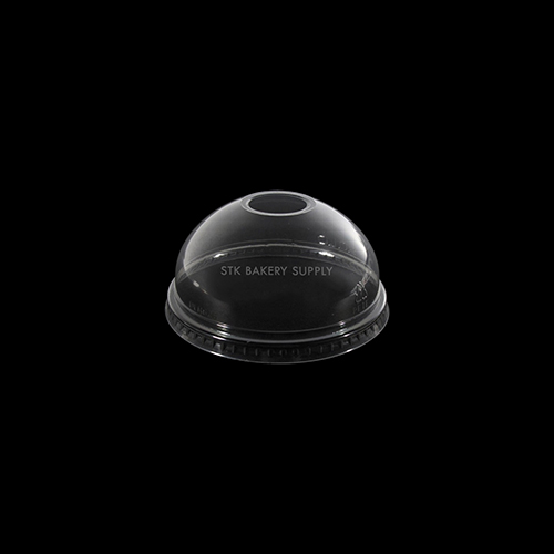 DISPOSABLE PLASTIC JUICE CUP (ONLY CURVATURE LID) (95MM), S98 100PCS (1x30)