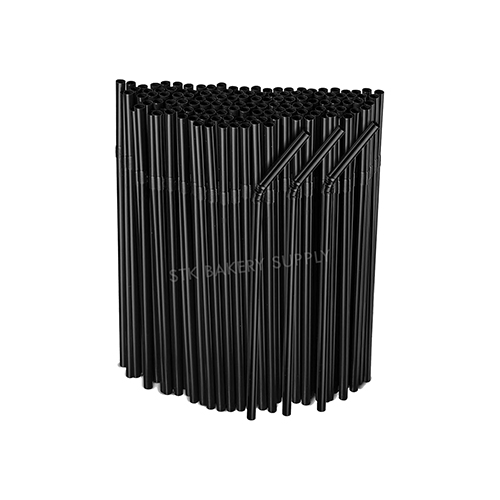 FLEXIBLE STRAW SIZE 8MM, 100PC~