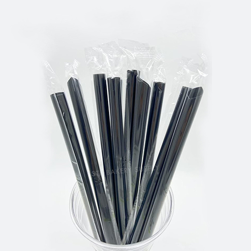 FLEXIBLE STRAW FOR MILK SHAKE 19CM 100PCS( 1x40 )