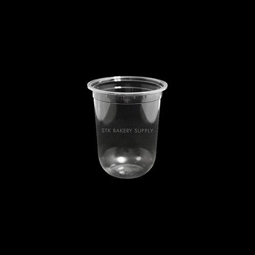 DISPOSABLE PLASTIC JUICE CUP U SHAPE PP 450~500ML 45~50PCS (1x24)