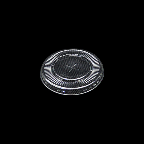 EICI BRAND PLASTIC JUICE CUP YYE 85 FLAT LID 12 OZ (ONLY LID) 100PCS