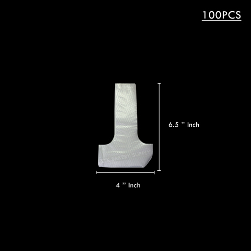 PLASTIC COFFEE T- BAG 4&quot; X 6.5&quot;(75)100PCS