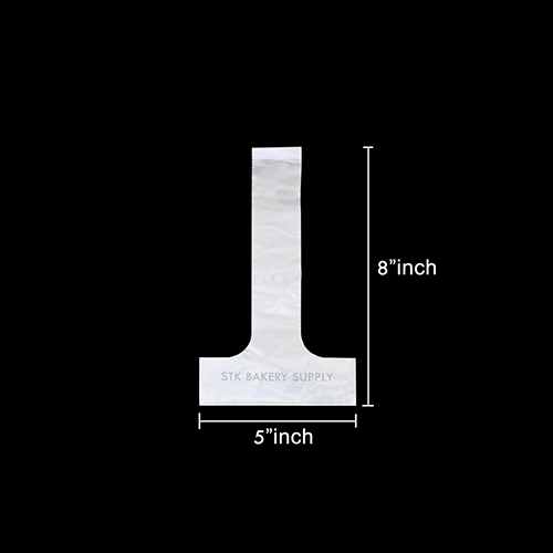 PLASTIC COFFEE T- BAG 5" X 8" (95) 100PCS