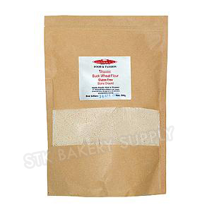 SHARKY'S BRAND - BUCK WHEAT FLOUR , GLUTEN FREE , STONE GROUND 500G (0112030)