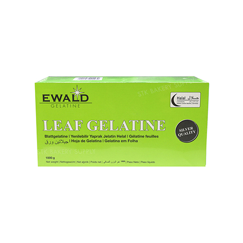 EWALD GELATINE SHEET BLUE/GREEN 1KG