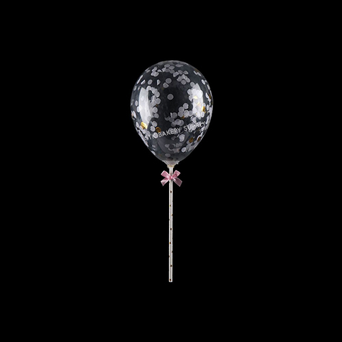 CAKE DECORATION TRANSPARENT BALLOON DESIGN 206007