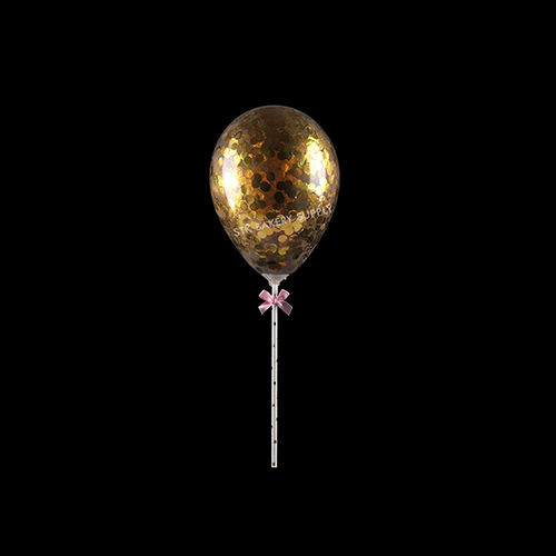 CAKE DECORATION TRANSPARENT BALLOON DESIGN 206007