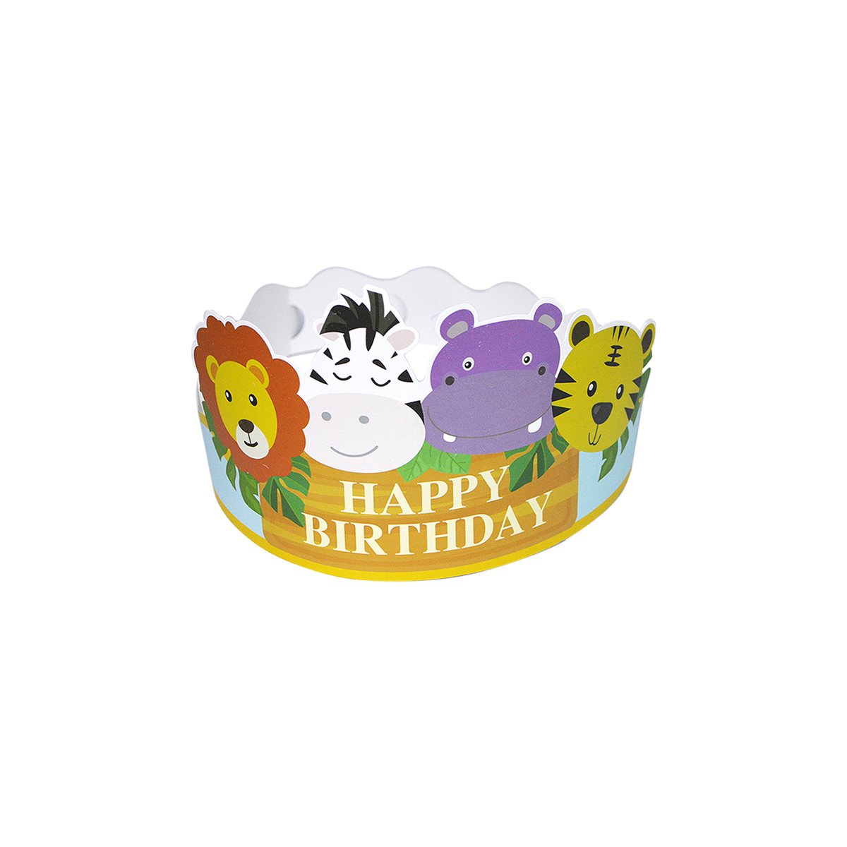 PARTY HAT CROWN PAPER  10 PCS