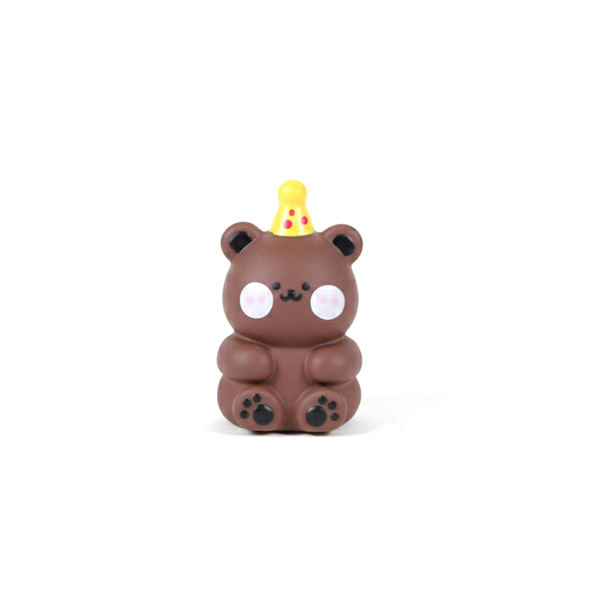 CAKE DECORATION WITH BIRTHDAY HAT BEAR,ELEPHANT, LION, PIG, RABBIT 1 PCS 