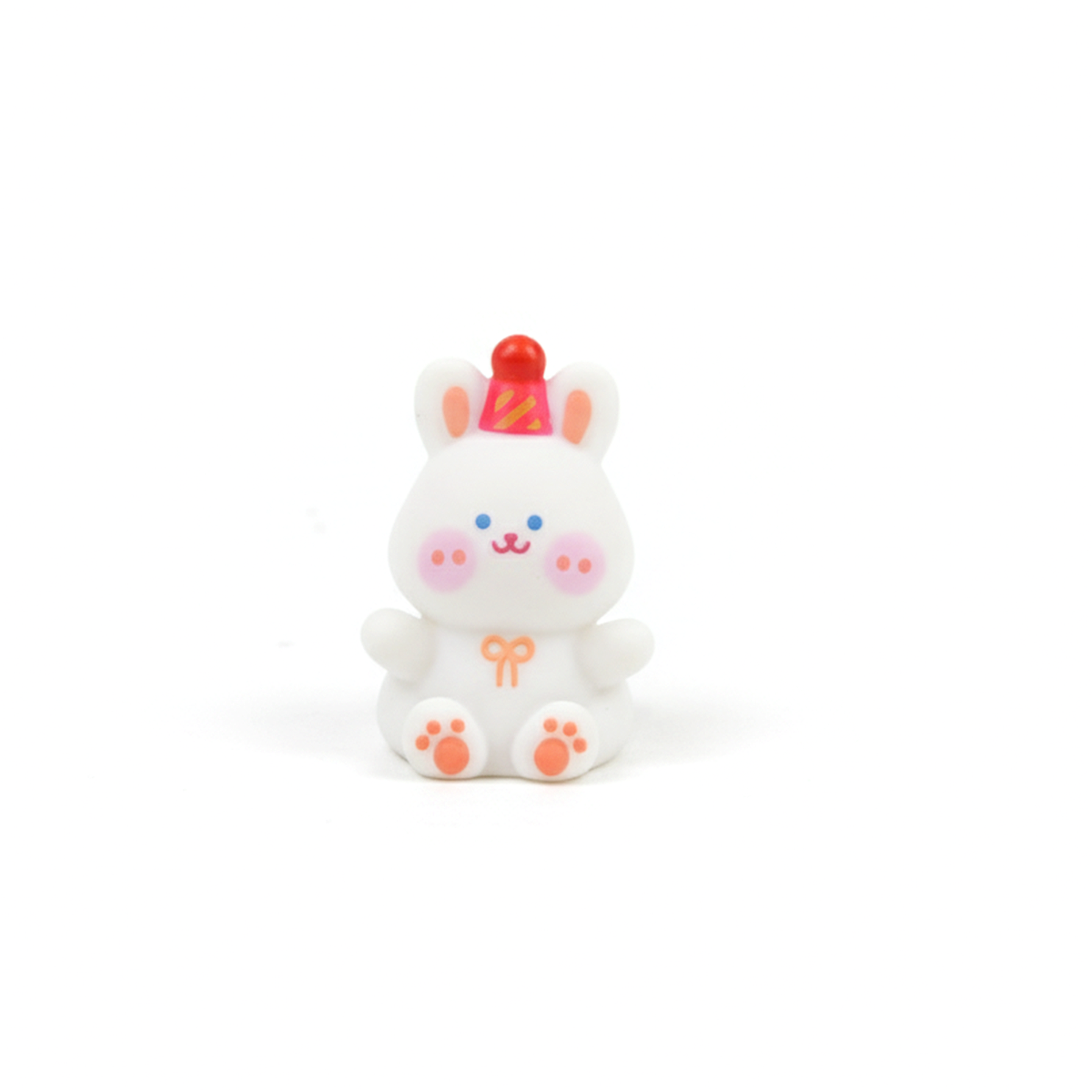 CAKE DECORATION WITH BIRTHDAY HAT BEAR,ELEPHANT, LION, PIG, RABBIT 1 PCS 