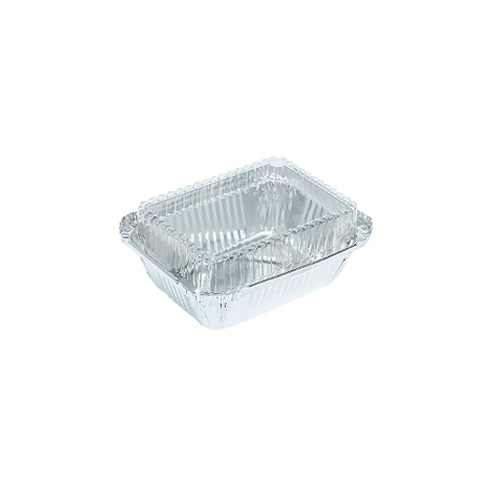 ALUMINIUM CUP CAKE SQUARE WITH IN LID (1055)SS-4006-5 PCS ( 1 X 40 )