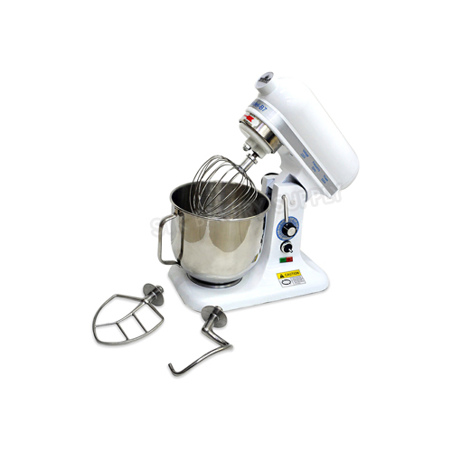 STAND MIXER - 600W , 7LITER (WHITE & RED)