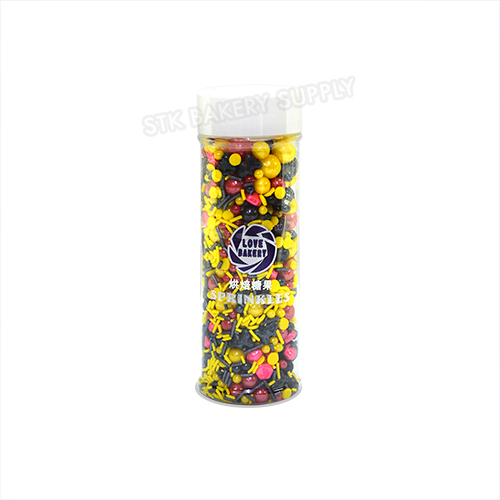 CHINA BRAND CAKE DECORATION SPRINKLE PEARL BALL,FLOWER & HEART DESIGN 100G