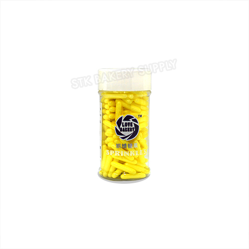LOVE BAKERY CAKE DECORATION SPRINKLE COLORFUL STICK 85G