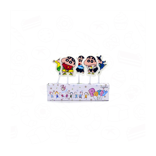 HAPPY BIRTHDAY CANDLE CUTE CARTOON DESIGN 3PCS,4PCS,5PCS