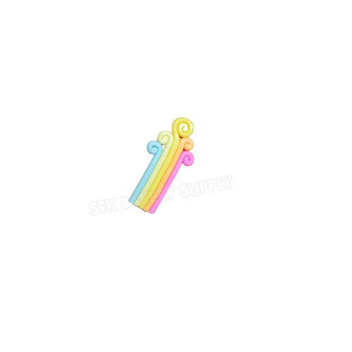 RAINBOW STYLE CAKE TOPPER-177036-1PC
