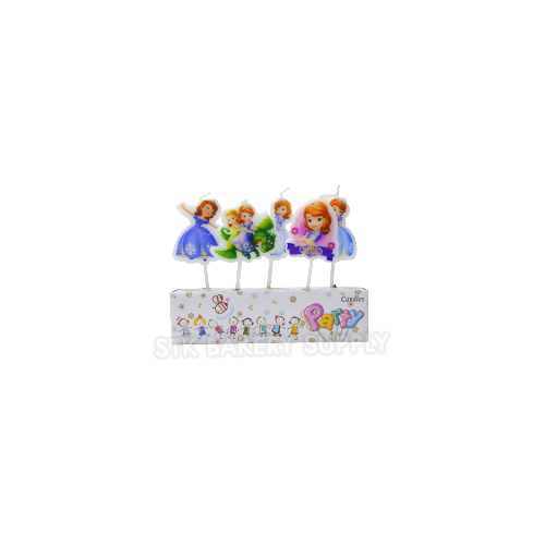 HAPPY BIRTHDAY CANDLE CUTE CARTOON DESIGN 3PCS,4PCS,5PCS