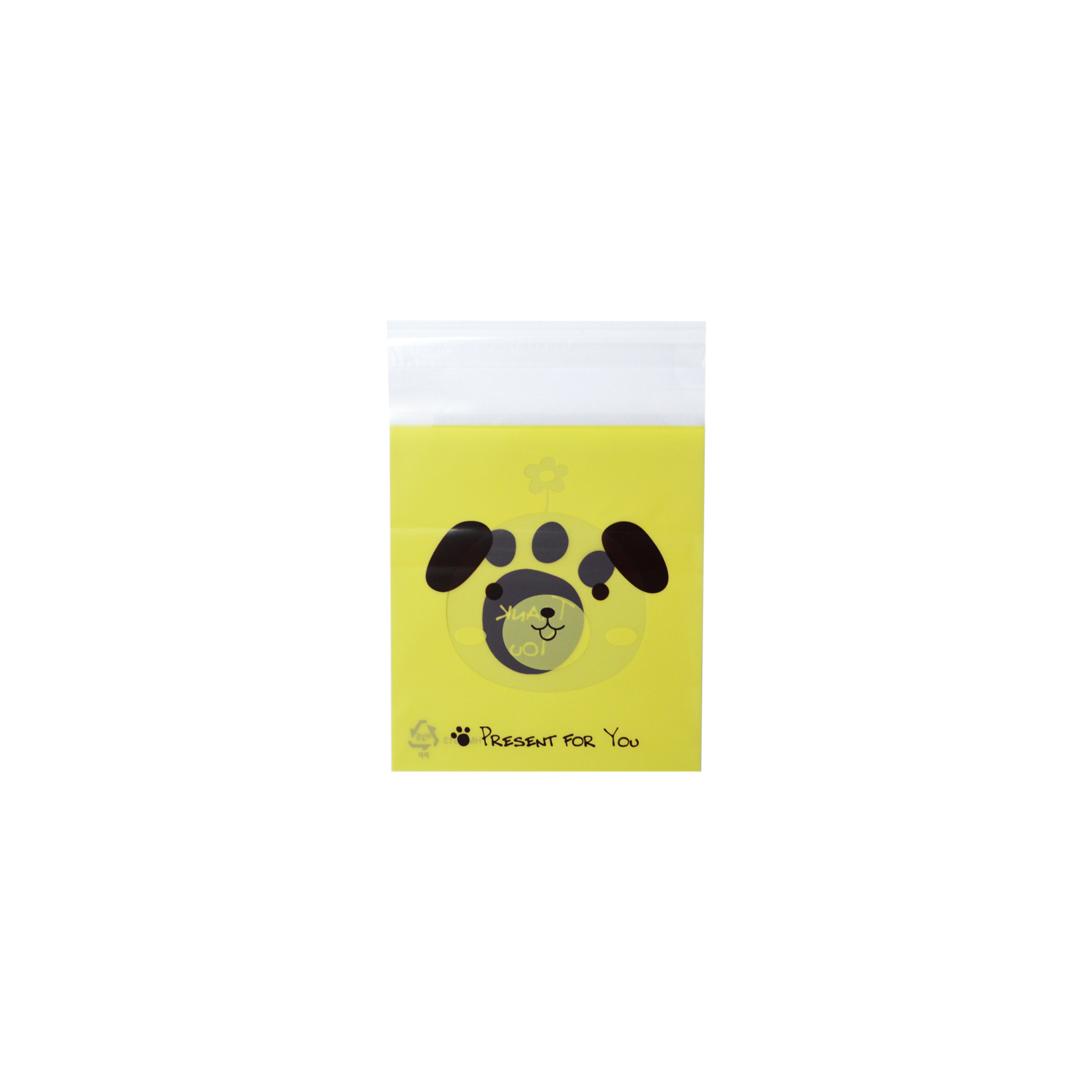 PLASTIC CUTE COOKIE BAG (1 x 100PCS)