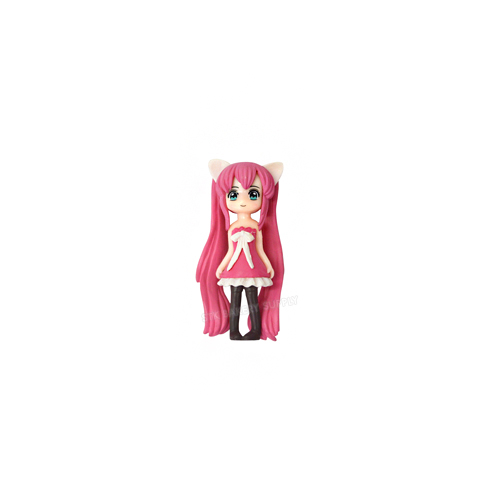 CAKE DECORATION DOLL DESING LONG HAIR GIRL 1PC (40)