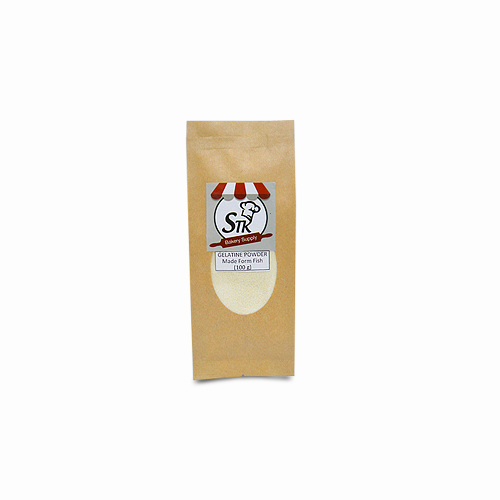 CHINA GELATINE POWDER MAKE FROM FISH ( 100G )