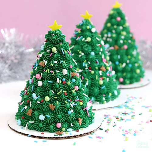 STK - CHRISTMAS TREE CAKE PAN 27 x 19 x 4.5CM (H) (1X24)