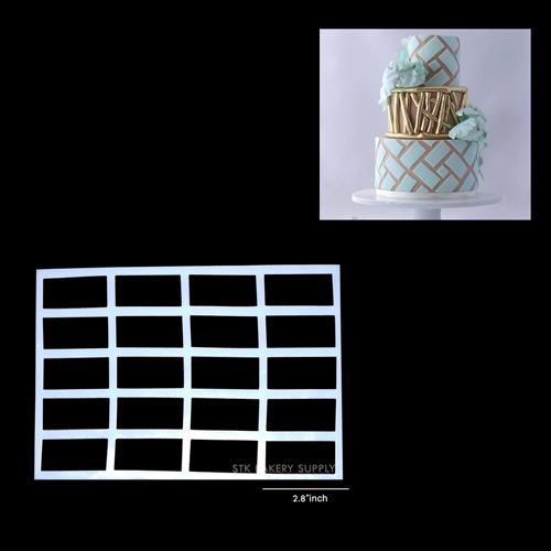 STK - STENCILS (6.8 x 3.6 CM),(6.8 x 3.2 CM),(4 x 2.5 CM),(5 x 3 CM),(4 x 2.5 CM)