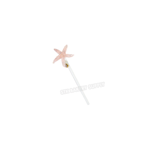 COLORFUL SEASHELL & STARFISH DESIGN CAKE TOPPER 1PCS (23)