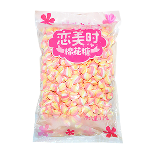 MASHMALLOW (TWIST COLOURFUL,SHORT) 1KG (1 x 5)