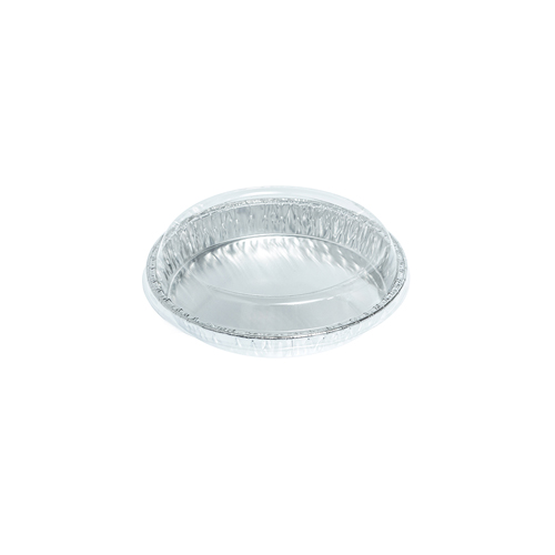 ALUMINIUM CUP - ROUND WITH LID 160 x 115 x 46 mm 600ml (1387) 20PCS (1 X 56)