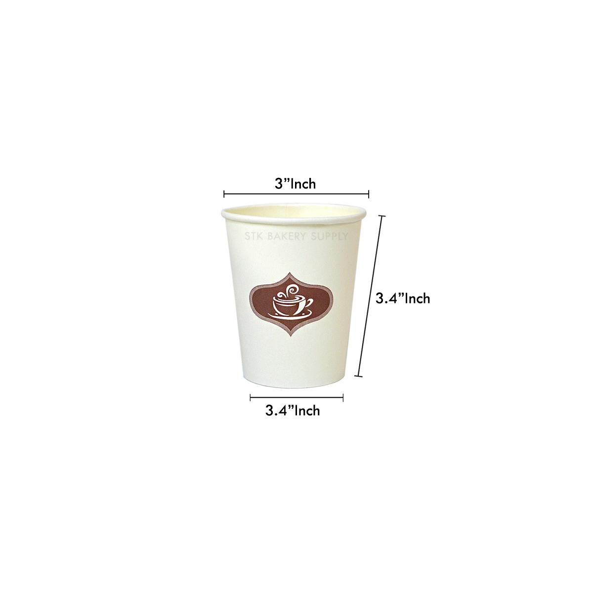 COFFEE PAPER CUP 8 OZ (8c-02/8c-03) 50PCS (1x20)