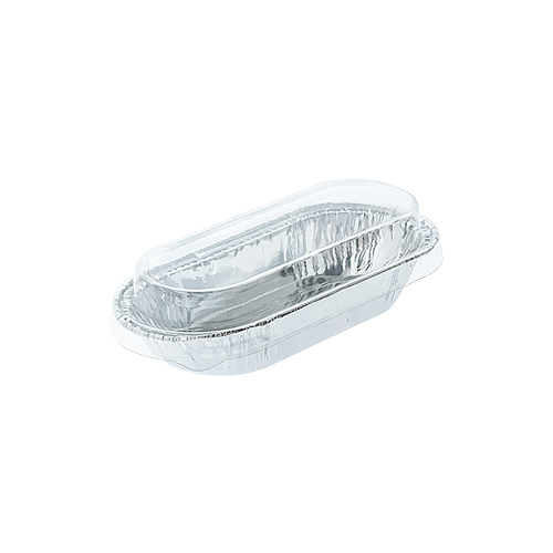 ALUMINIUM CUP-OVAL WITH LID-SS-6001-(60x133)x(42x95)x20mm-80ml-10 pcs(1 x 66)