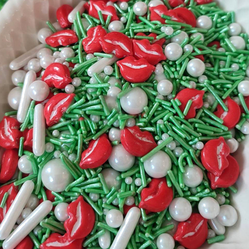CAKE DECORATION SPRINKLE COLORFUL DESIGN 100G (1 x 50)