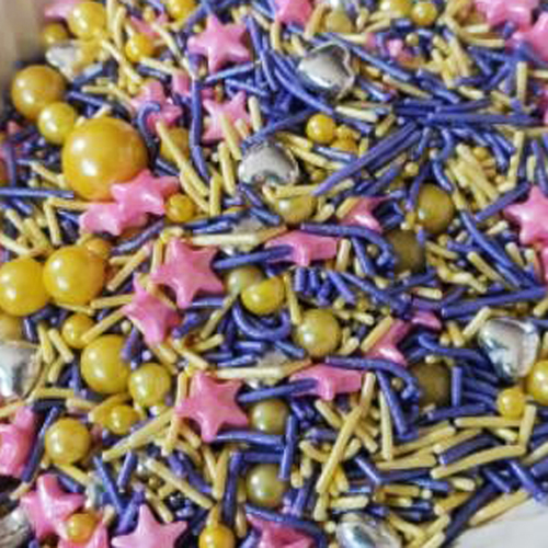 CAKE DECORATION SPRINKLE COLORFUL DESIGN 100G (1 x 50)